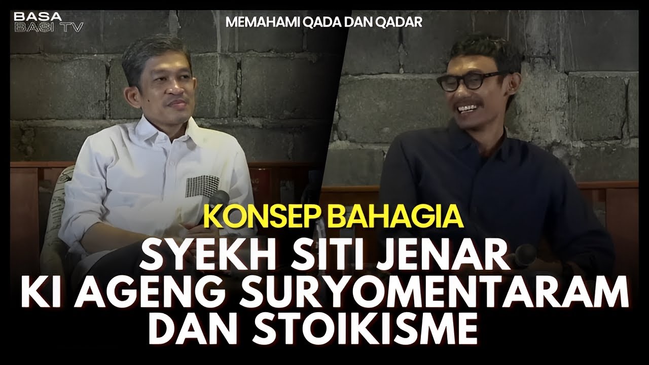 ANTARA SYEKH SITI JENAR, KI AGENG SURYOMENTARAM DAN STOIKISME ( Fahruddin Faiz)