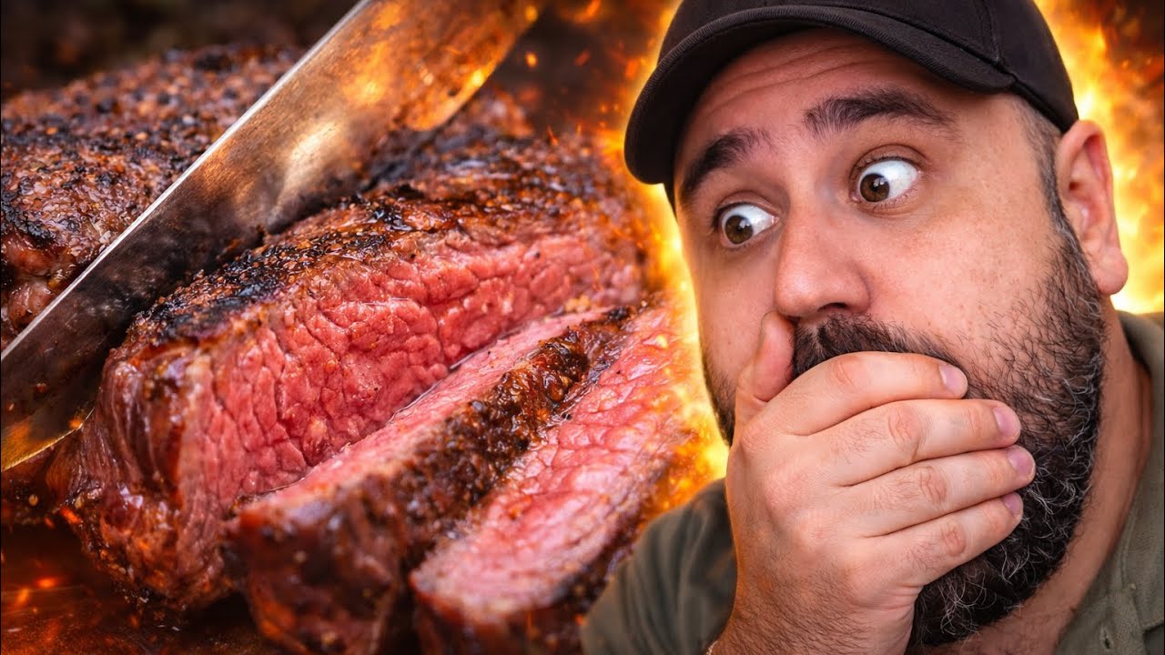 Ele Cozinhou Carne Assim na Floresta