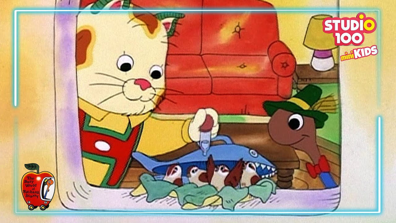 Die gefiederten Freunde 🍎🐈 - Richard Scarry - Folge 62 - Studio100 miniKIDS
