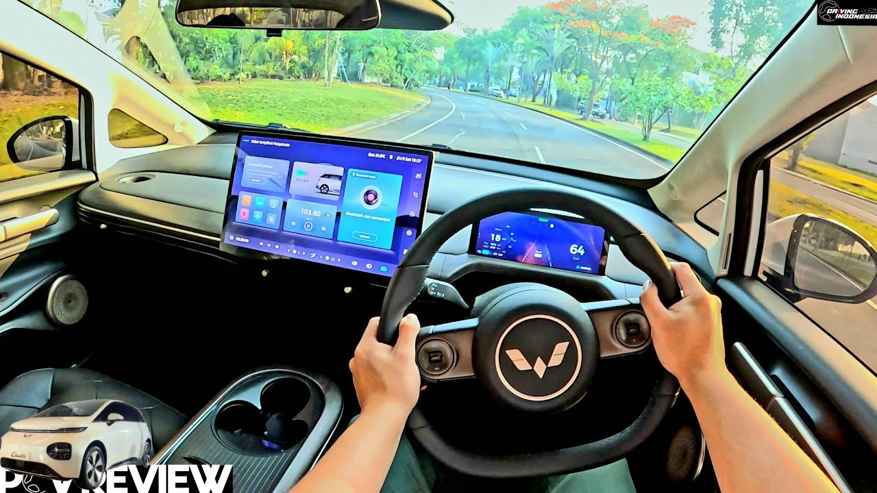 POV REVIEW | WULING CLOUD EV 2024 | DIA CUMA INGIN.. MENYAYANGI KAMU ❣️ | New Car Tour & Test Drive
