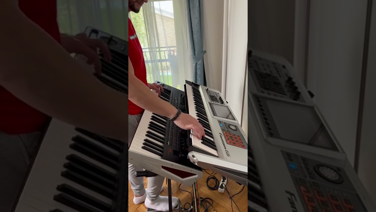 KORG PA4x X ROLAND FANTOM G6 UZIVO - BURMA