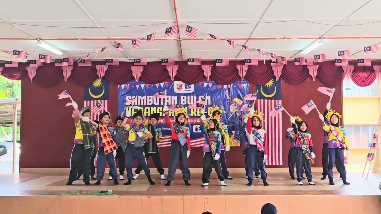 Koir lagu Patriotik Bulan Kebangsaan Tahun2 