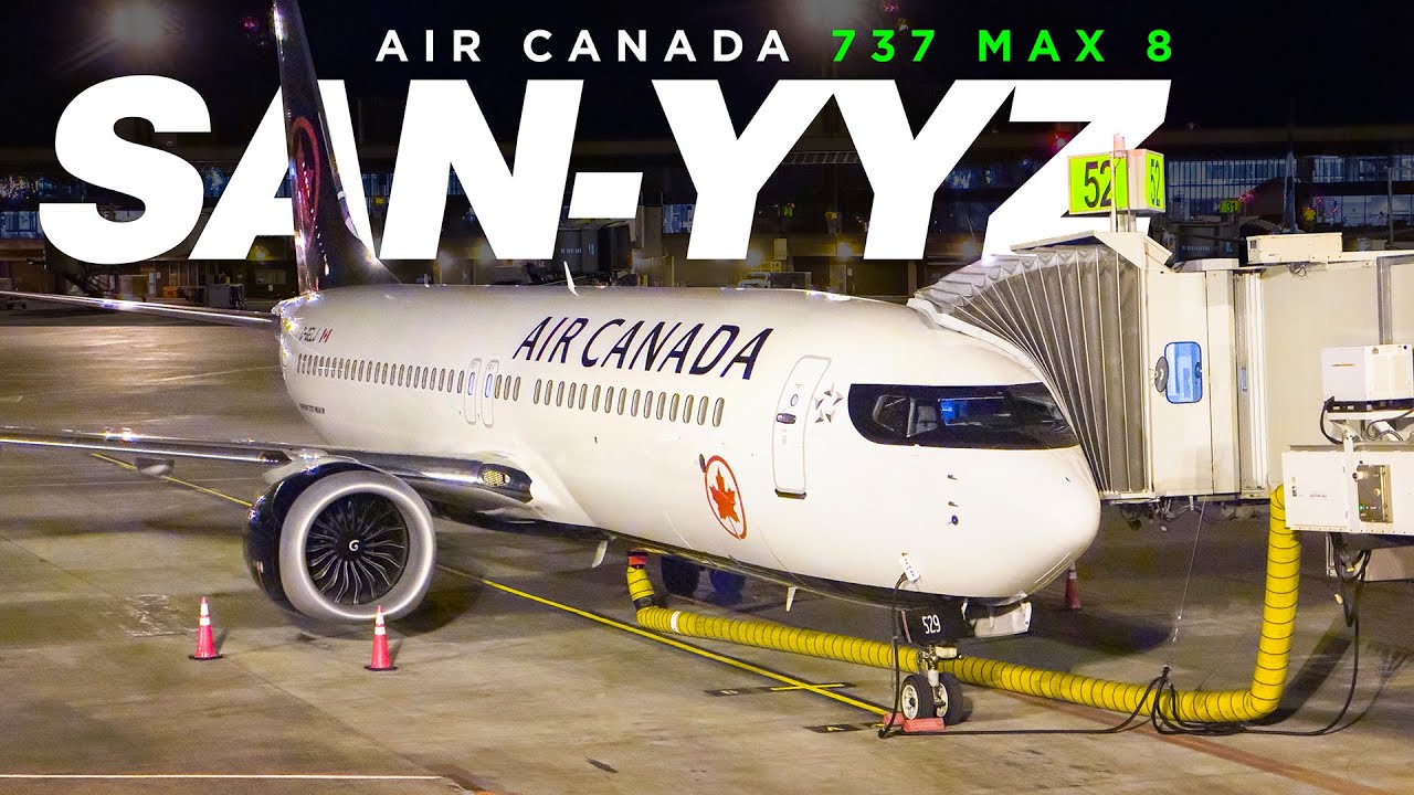 Подробный (и познавательный) обзор эконом-класса Air Canada 737 MAX 8