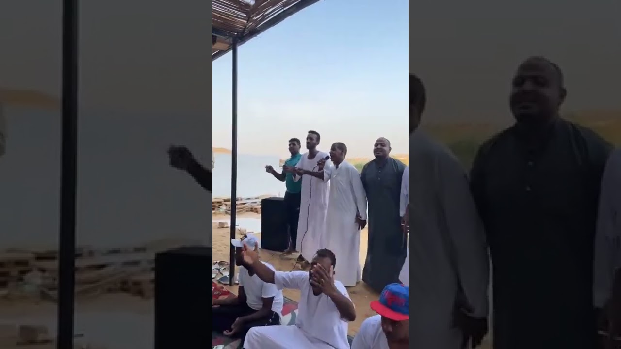 #فنان #النوبة #غازى_سعيد والاغنية النوبية طبع الحمام مع شباب عنيبة الخير