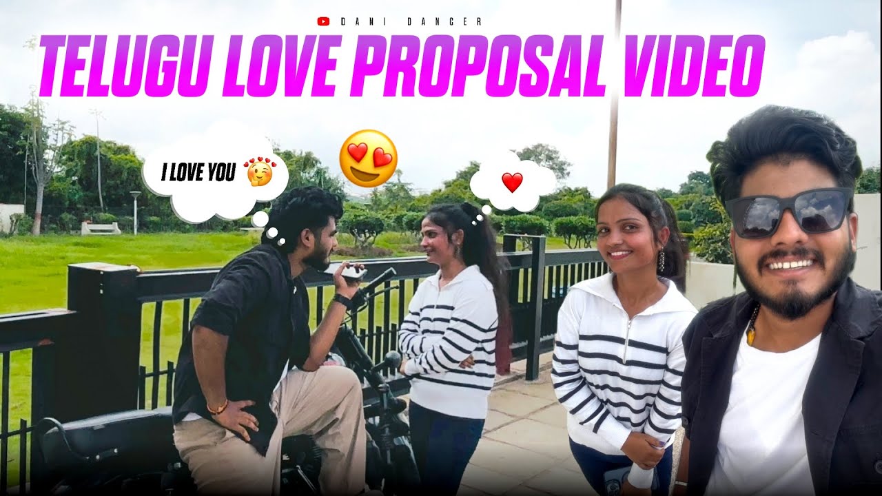 💞 Telugu Love Proposal Prank | Cute Reaction of Girl | Gani Dancer Latest Telugu Video 2025