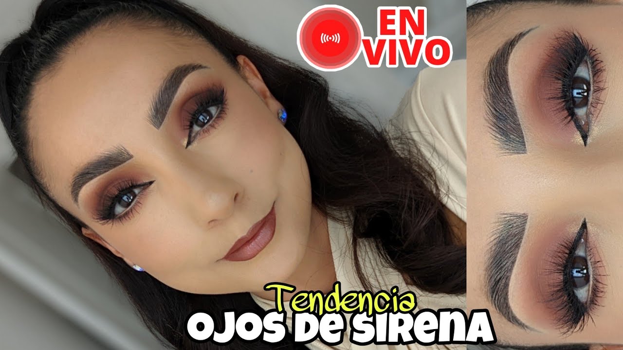 Maquillaje Ojos de Sirena ❤️ En vivo ❤️ Andy Lo