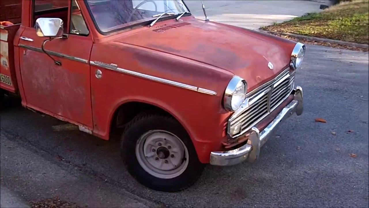 Driving 1965 DATSUN PL 320