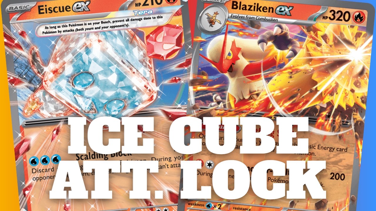 Курица заряжает куб: Eiscue ex Attack Lock!