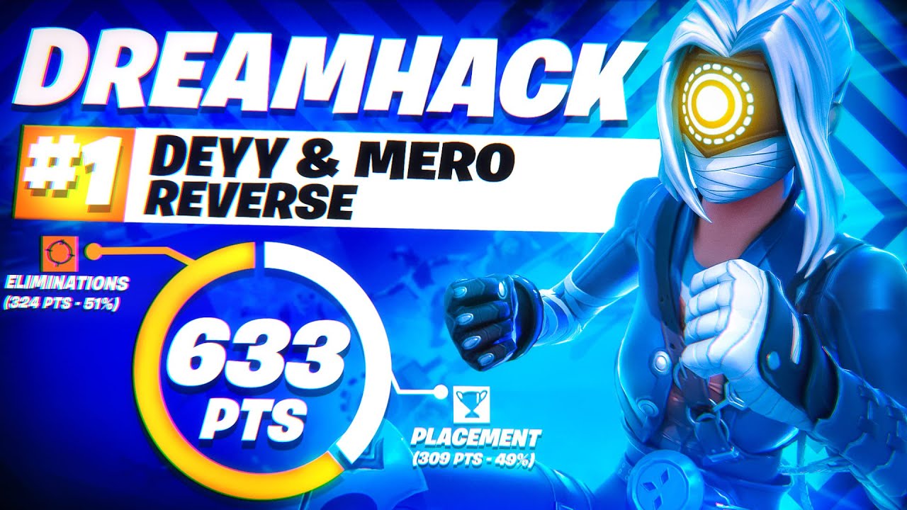 1ST in DREAMHACK TRIOS 🏆 w/ Mero & Reverse2k