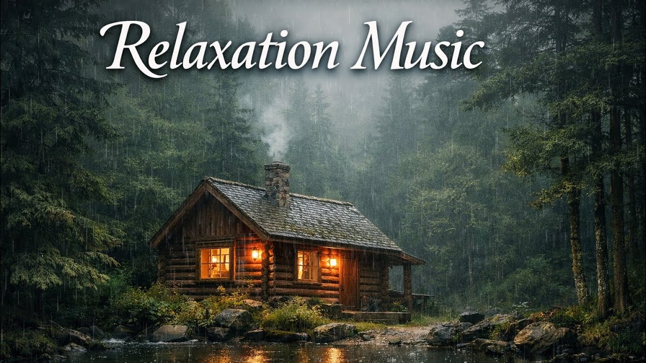 Relaxing Forest Rain | 8 Minutes Calm Music for Meditation & Focus