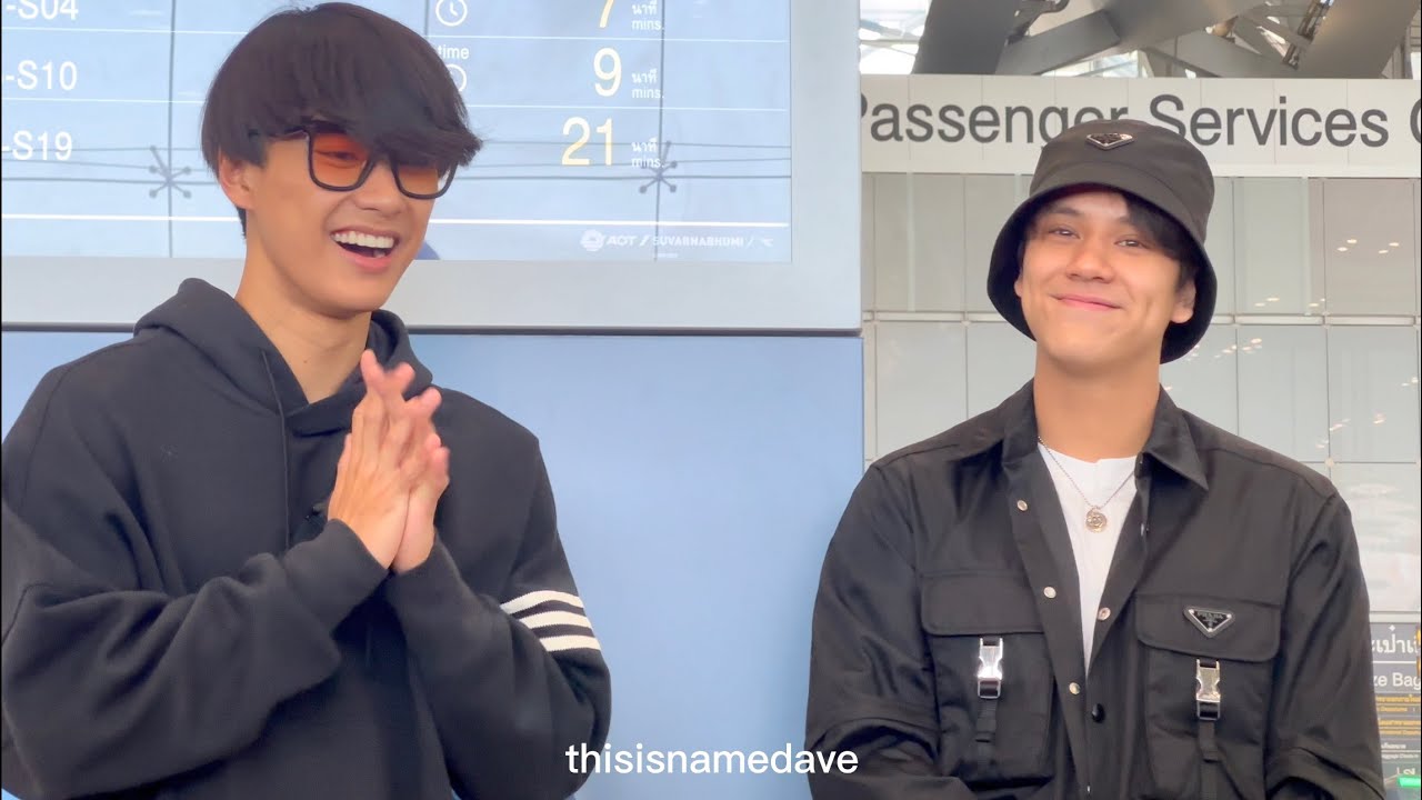 [Fancam] 20230304 OhmNanon at Suvarnabhumi Airport #OhmNanonreadyforHK go to #OhmNanonFMHK2023