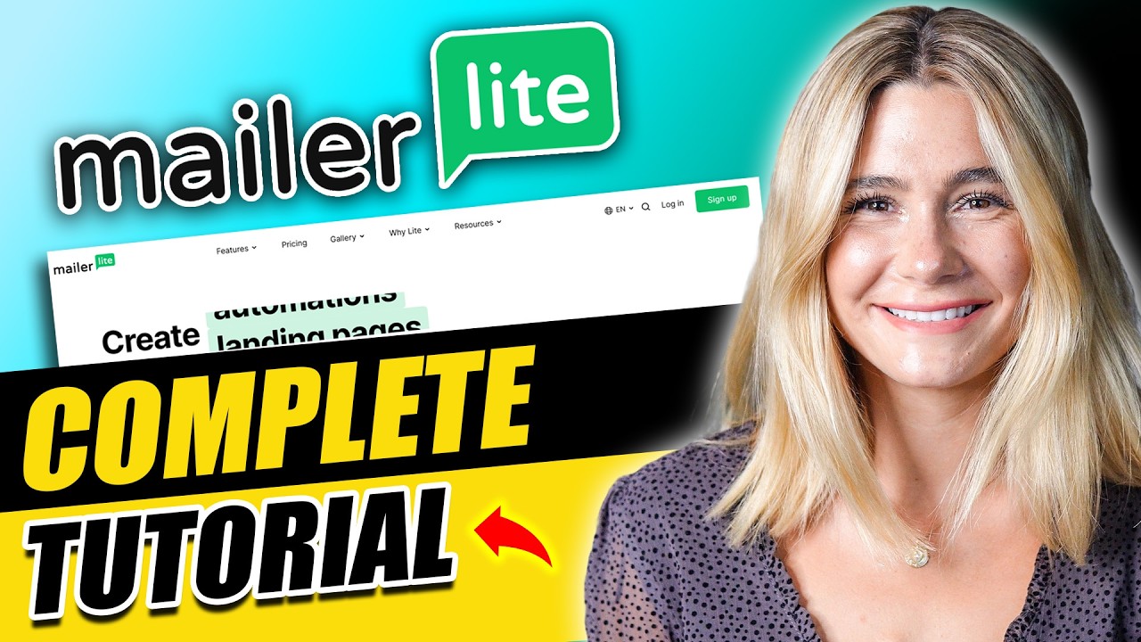 How To Use MailerLite For Beginners (Step-by-Step Email Marketing Tutorial)