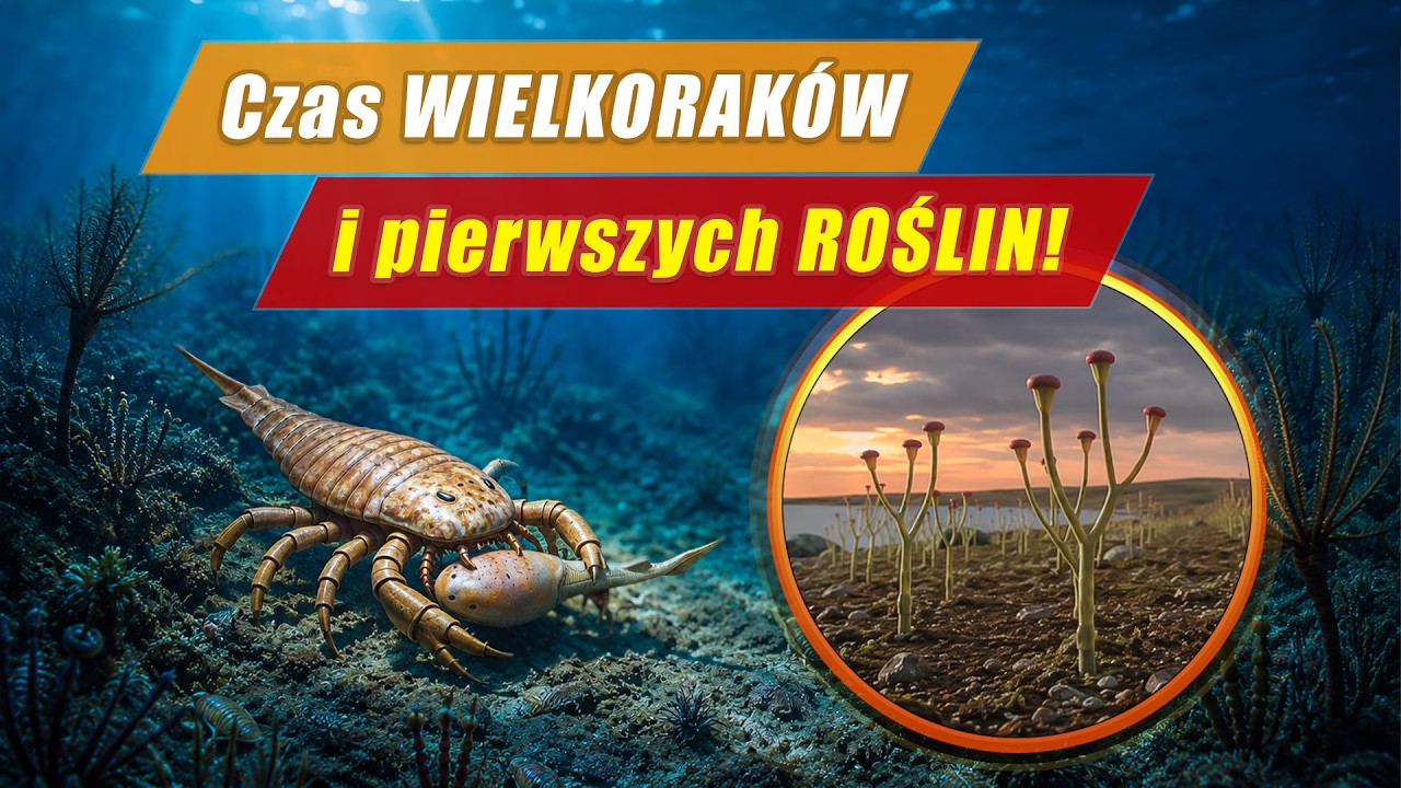 SILURIAN - life moves onto land, predatory sea scorpions - History of the Earth #9