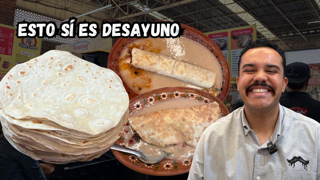 ¿Las MEJORES BURRITAS de GDL? Tortillas Hechas al Momento en el Mercado 18 de Marzo
