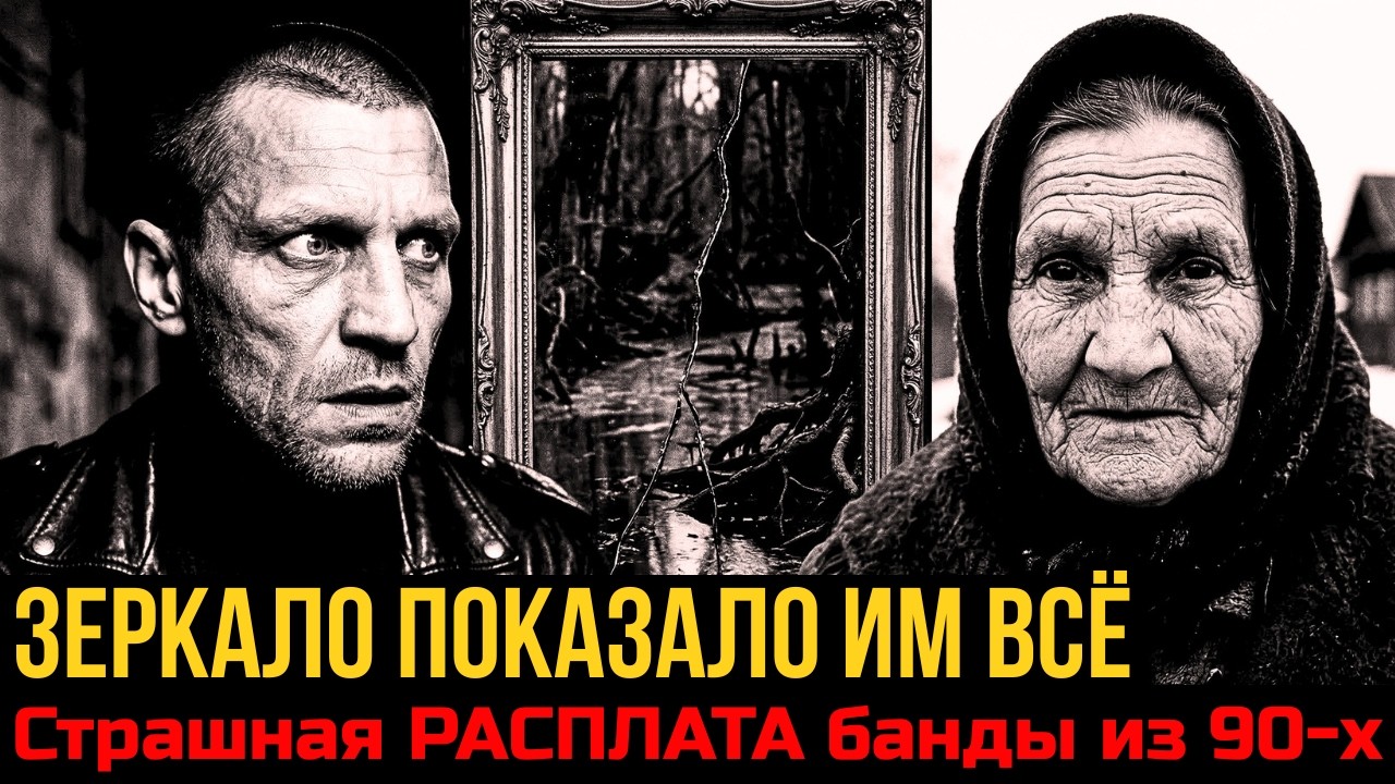 ТО, ЧТО ОНИ УВИДЕЛИ В ЗЕРКАЛЕ, ИЗМЕНИЛО ВСЁ... Страшная РАСПЛАТА банды из 90-х