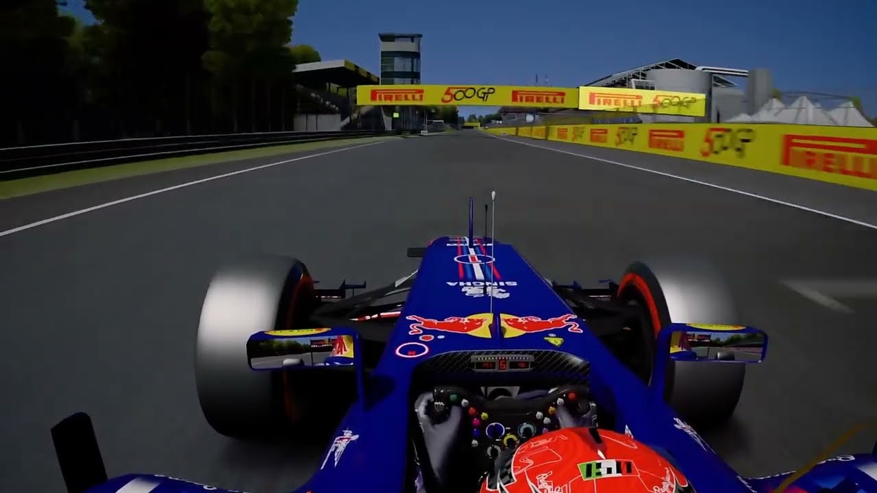 2011 Red Bull RB7 at Monza onboard lap