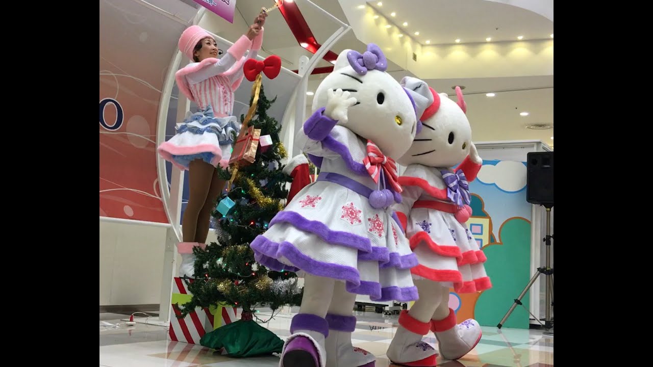キティとミミィのクリスマスダンスショー☆