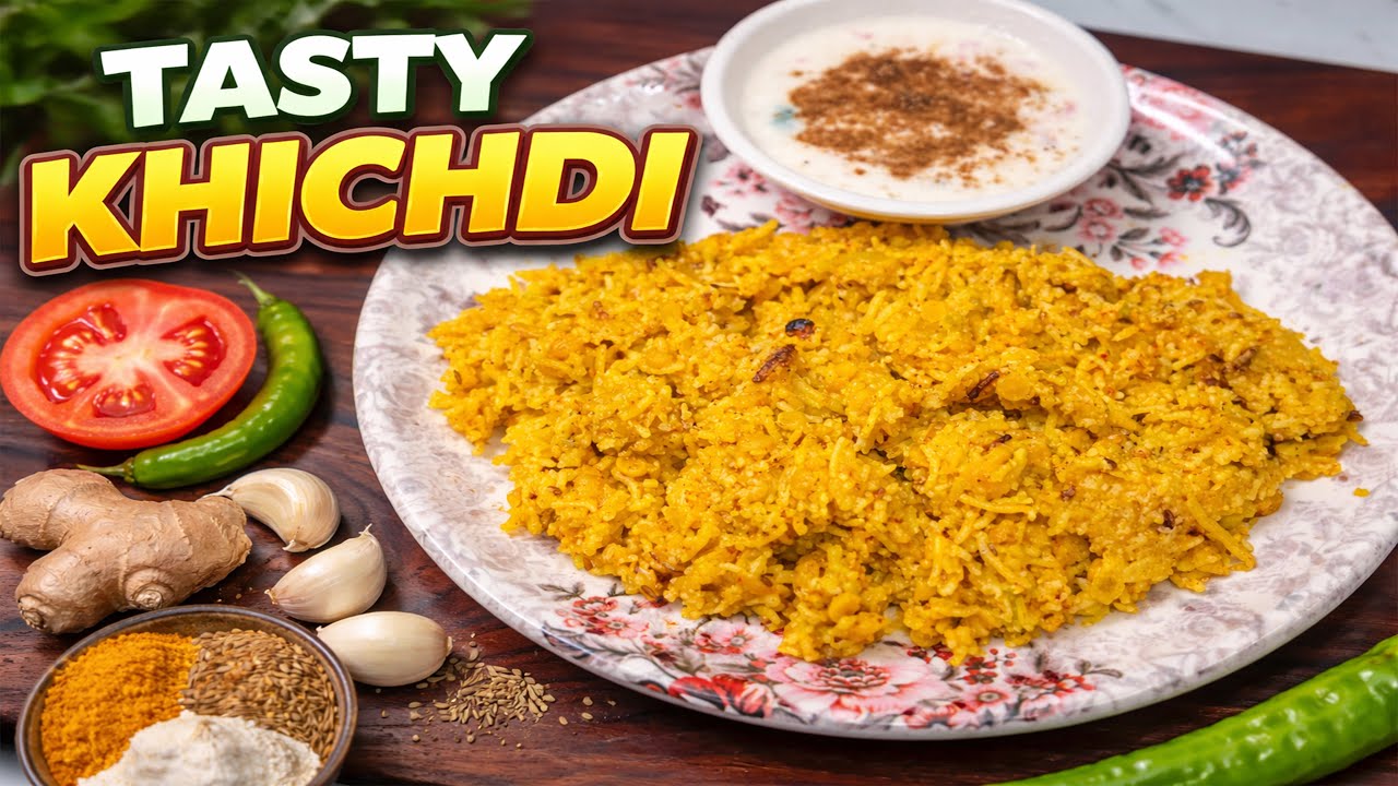 Rice Chana Dal Khichdi | Easy Homemade | Delicious Rice Chana Dal Khichdi– Soft, Flavorful & Healthy