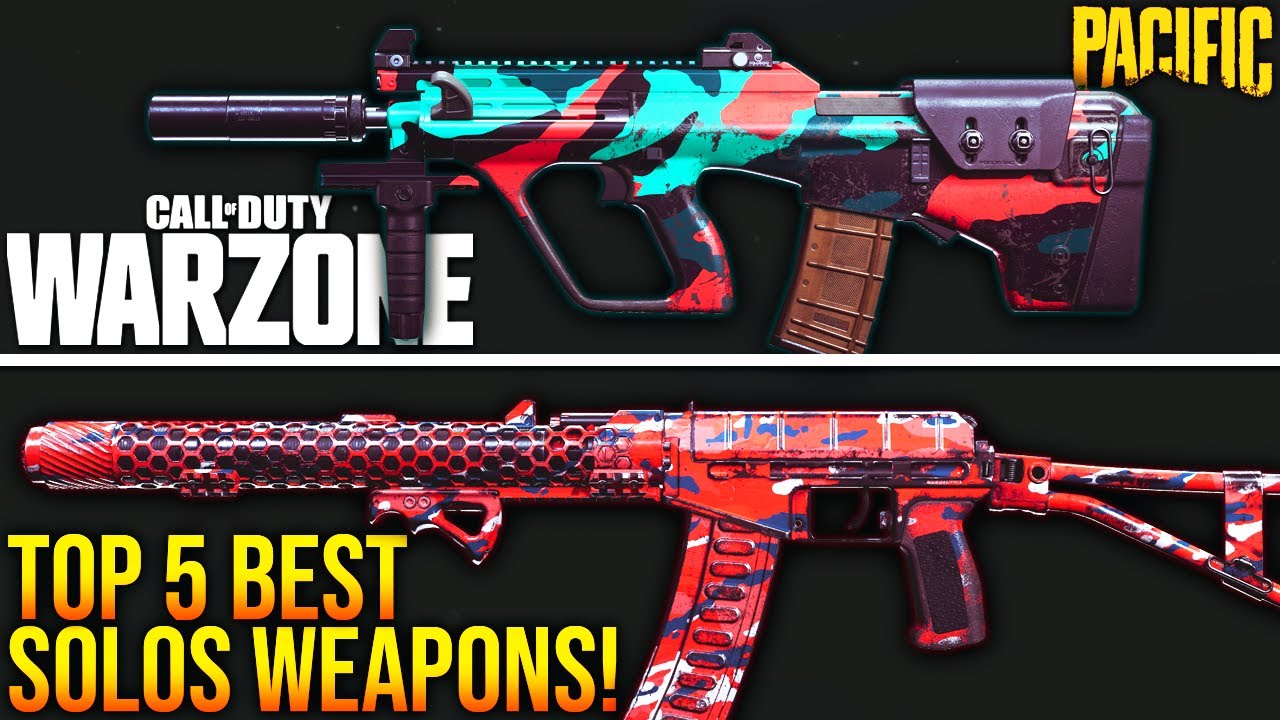 WARZONE: Top 5 Best SOLOS Loadouts! New SOLOS META Weapons! (Best Rebirth/Caldera Solos Loadouts)