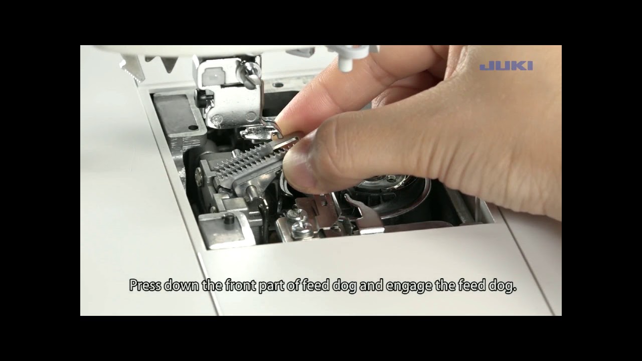HXL-NX7 JUKI Changing Throat Plate and Feed Dog | Timm's Tips