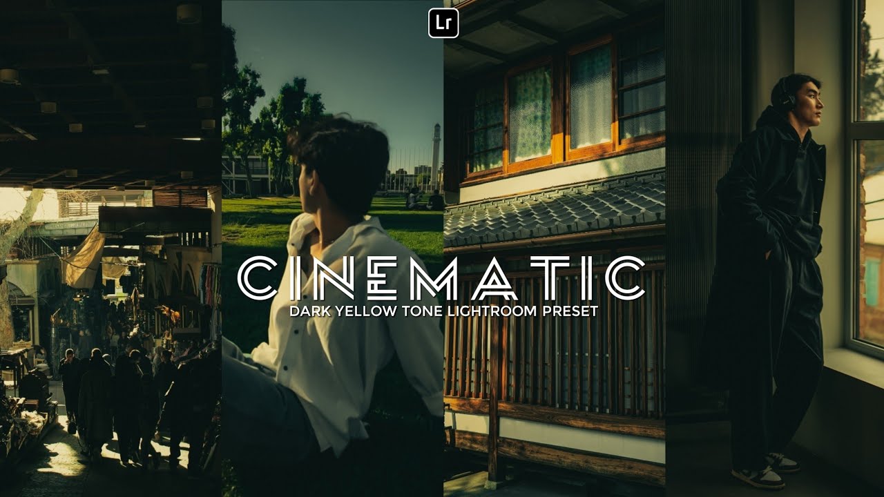 Cinematic Dark Yellow Tone Lightroom Preset | lightroom preset | Cinematic preset | free presets