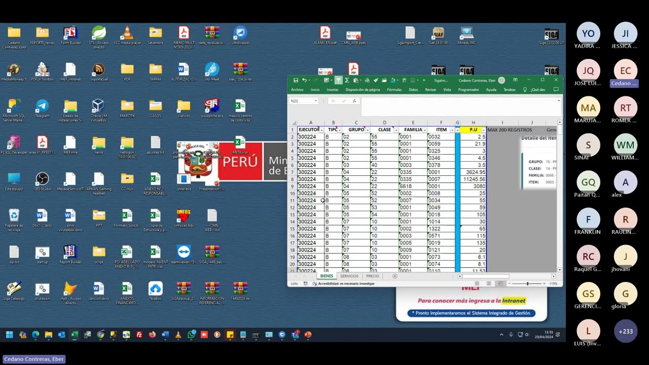 PMBSO 2025 2027 – REGISTRO DE LA FASE DE IDENTIFICACIÓN EN LA PLATAFORMA WEB CONFIGURACION