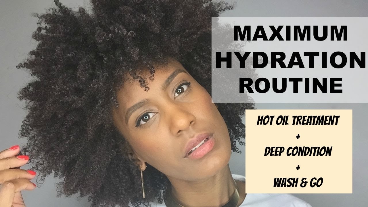 Maximum Hydration Routine For Super Healthy Afro Kinky Natural Hair