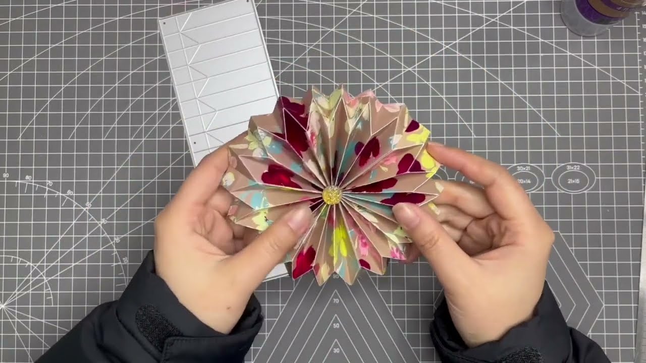 KSCRAFT 3D Diamond Rosette Tutorial