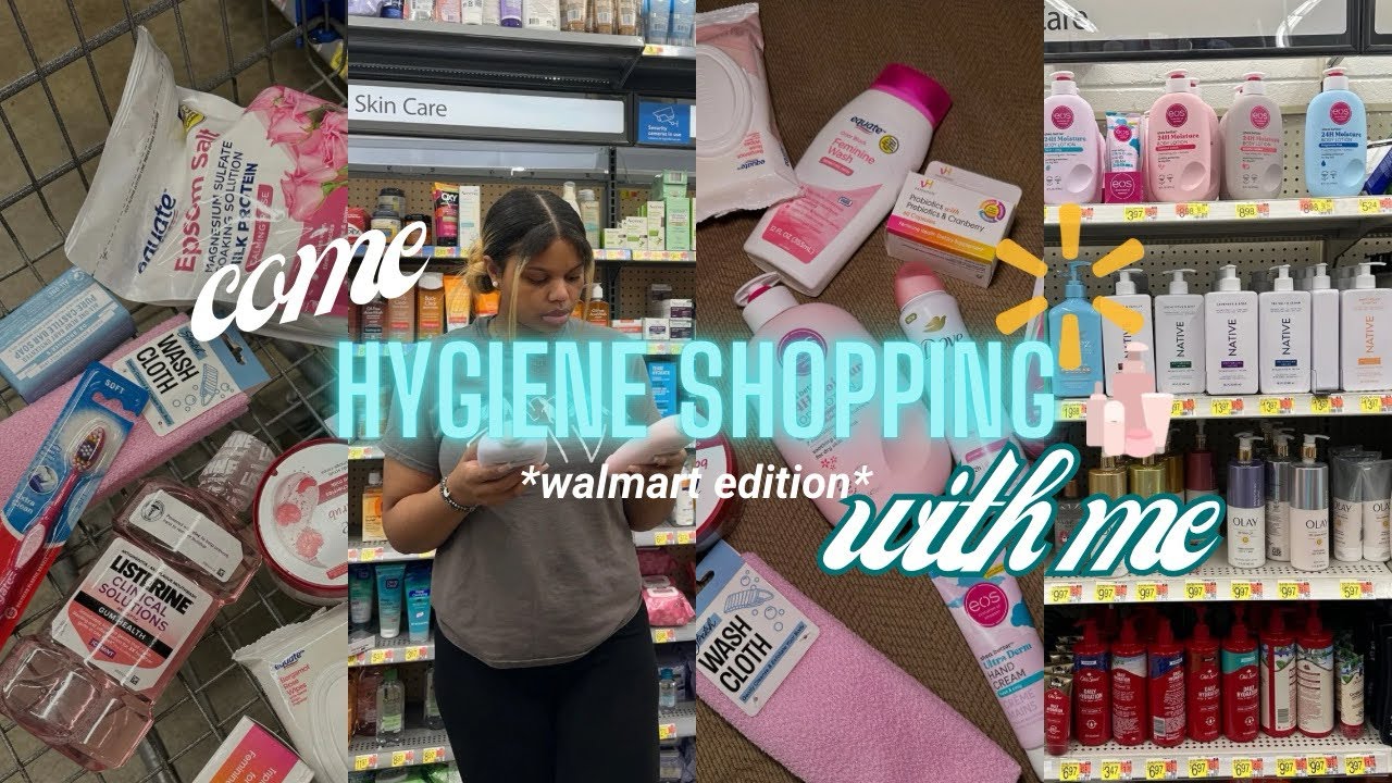 affordable spring hygiene shopping @ Walmart| everything hygiene haul + tips 🌸