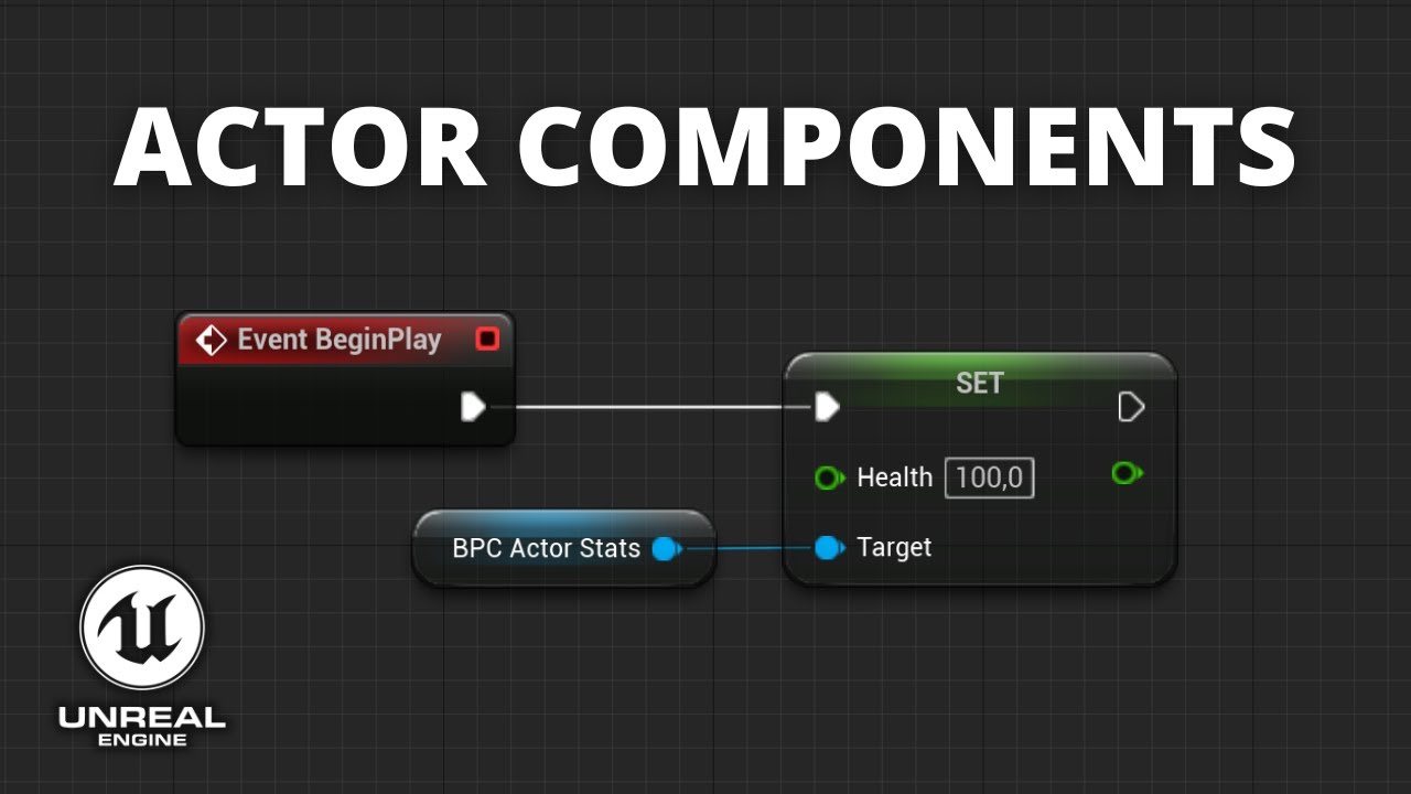 How to Use Actor Components in Unreal Engine 5 - Beginner Tutorial