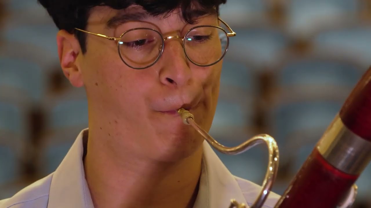2025 Shepherd School Concerto Competition winner Jackson Bernal (bassoon)