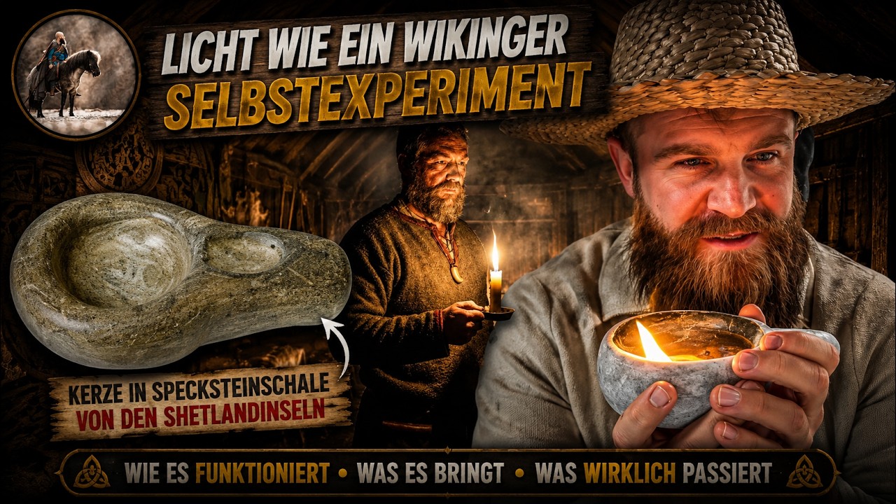 Licht wie die Wikinger | Kerze in Specksteinschale von den Shetlandinseln | Mein Selbstexperiment