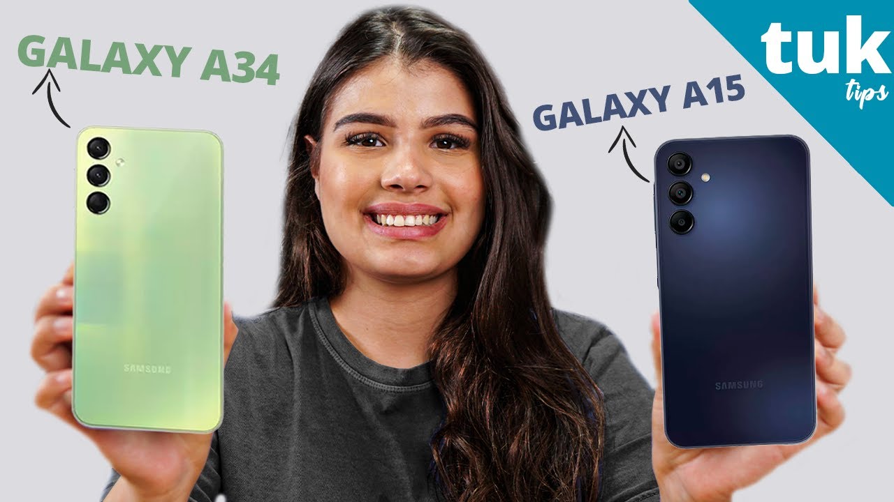 e agora? Galaxy A15 5G vs Galaxy A34 Qual é o melhor para COMPRAR em 2024?