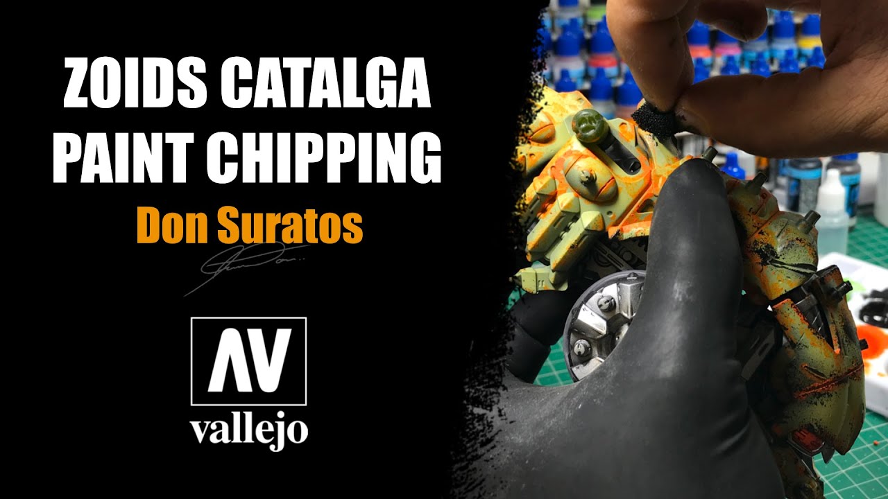 🤖 Zoids Catalga Paint Chipping by Don Suratos