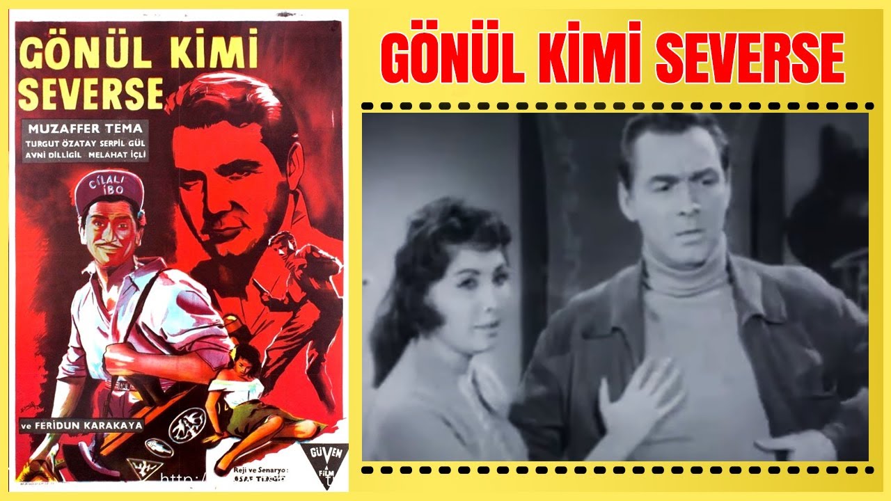 G&ouml;n&uuml;l Kimi Severse 1959 | Muzaffer Tema Turgut &Ouml;zatay | Yeşil&ccedil;am Filmi Full İzle
