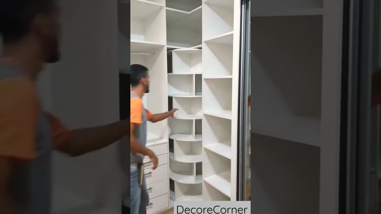 corner wardrobe design