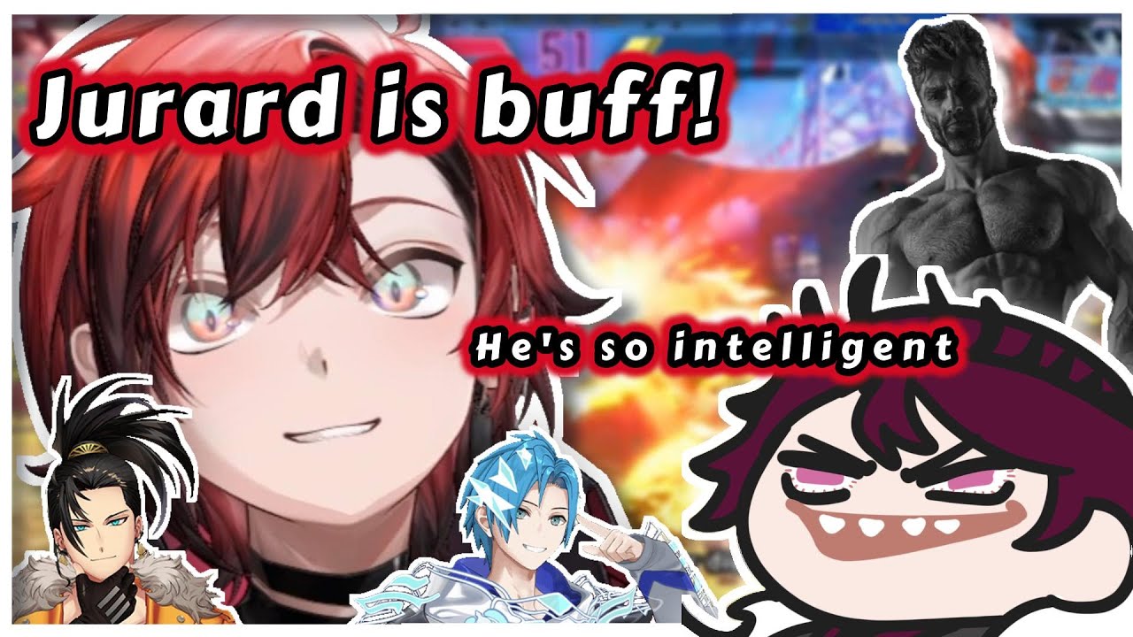 Jurard is a TANK in real life and so SMART according to Flayon [Holostars EN]