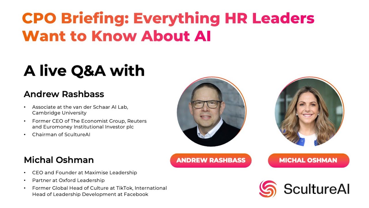 Everything HR Leaders Want to Know About AI