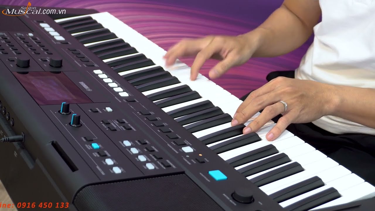 Khách mua ĐÀN YAMAHA PSR E483 - Trải nghiệm ngay tại cửa hàng Nhạc cụ Sài Gòn