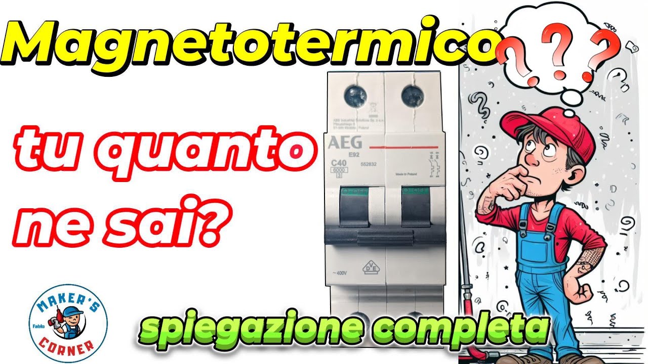 Magnetotermico guida completa all'uso Impianto elettrico di casa #Pubblicità