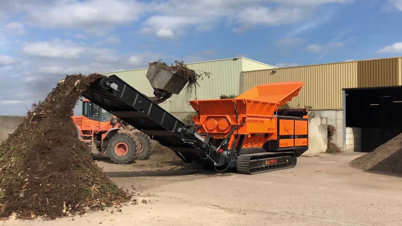Pronar MRW 2.1010 Shredding different types of waste