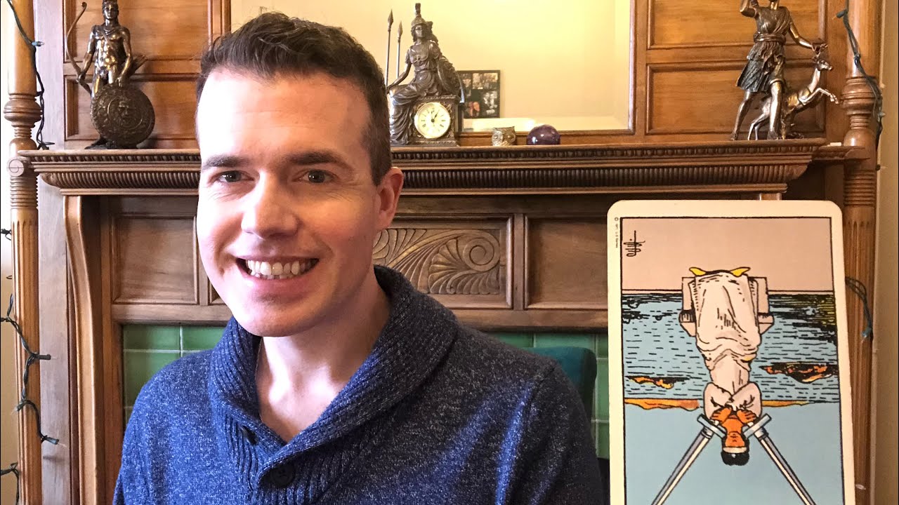 Two of Swords (Reversed) - Tarot Card of the Day by Dr. Elliot Adam