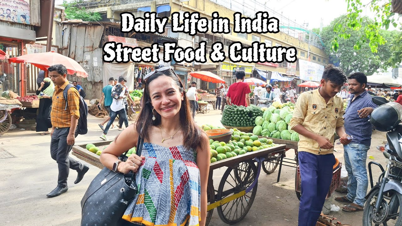 Pedagang Kaki Lima di Mumbai. Makanan Pinggir Jalan. Kehidupan Orang India, Vlog Mumbai Day 2