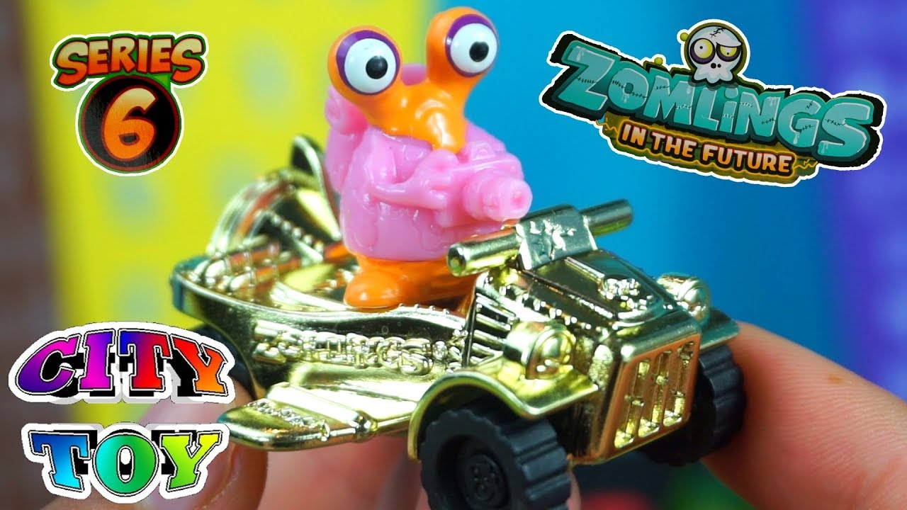 Zomlings in the Future series 6 ORO en City Toy Cap.2