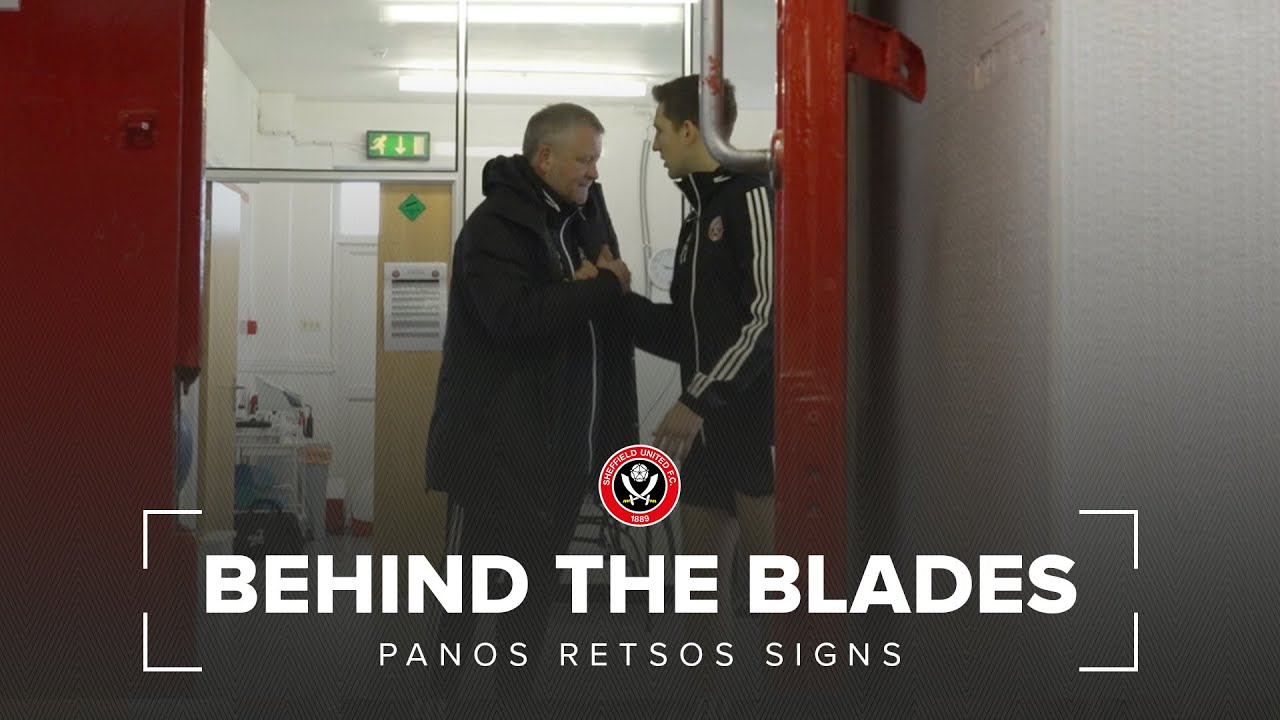 Behind The Blades | Panos Retsos signs for Sheffield United.