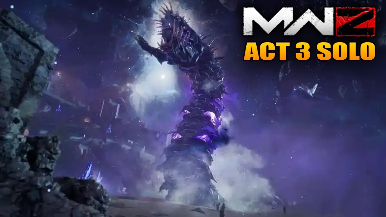 Call of Duty Modern Warfare 3 Zombies - Act 3 Ending Defeat Zakhaev (Solo)