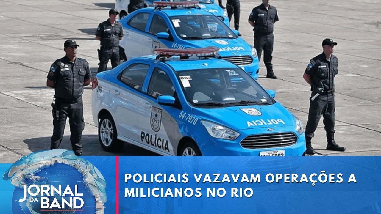 Policiais vazavam opera&ccedil;&otilde;es a milicianos no Rio | Jornal da Band