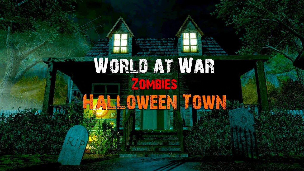 World at War Custom Zombies: Halloween Town Kinda Drunk!