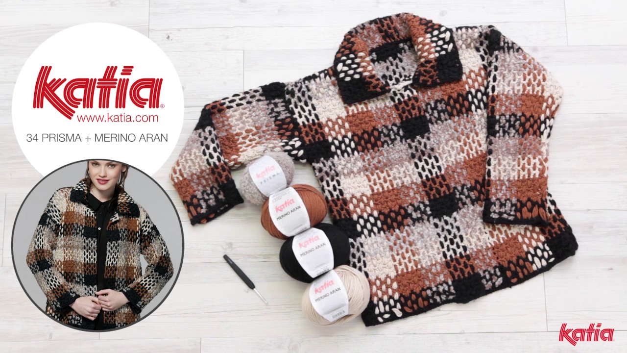 Jacket Project: How to make a plaid or tartan crochet pattern