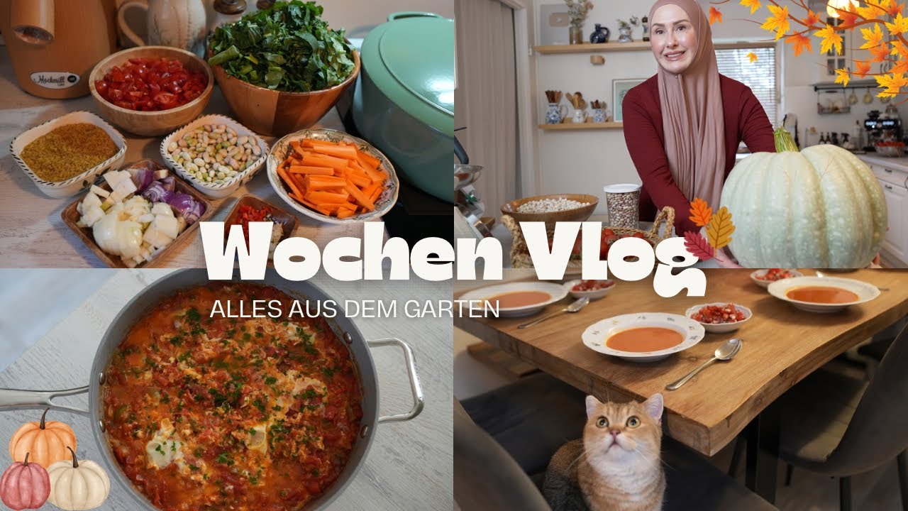 Ich Koche was unser Garten hergibt | VLOG